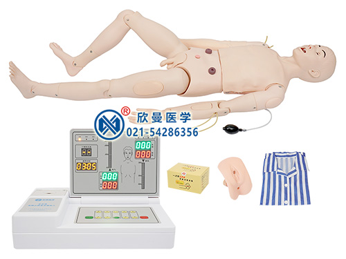 高级综合护理人模型,成人护理及CPR模拟人